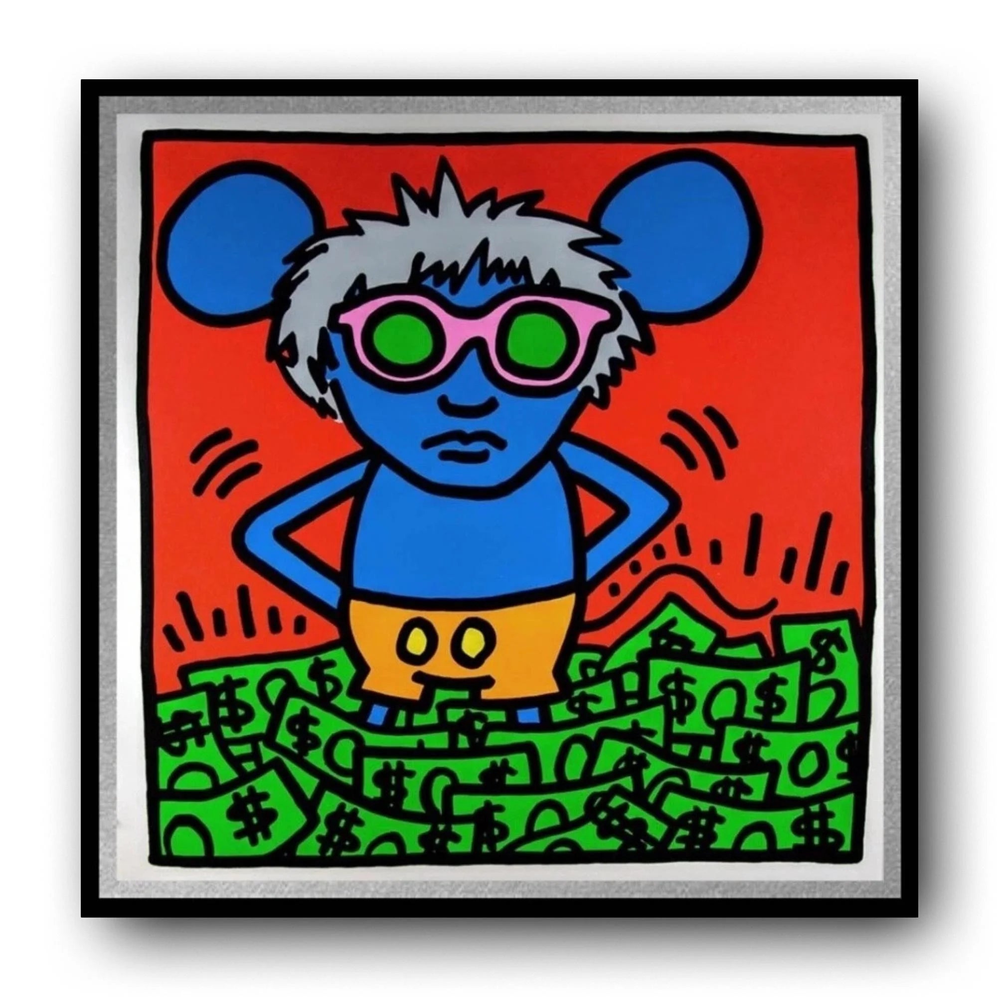 Keith Haring - Andy Mouse I